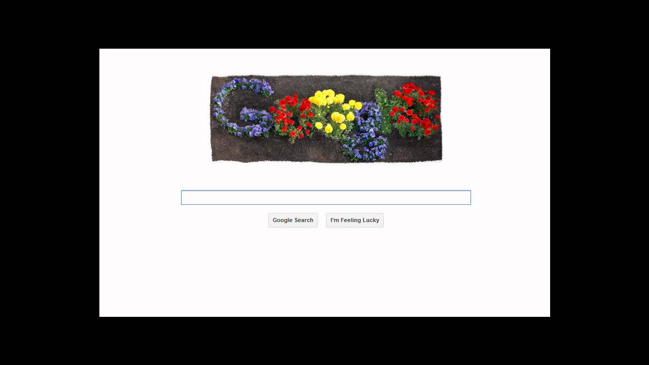 Earth Day Google Logo 2012 (Doodle)