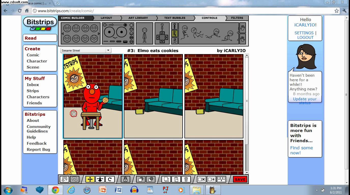 How to make a bitstrip