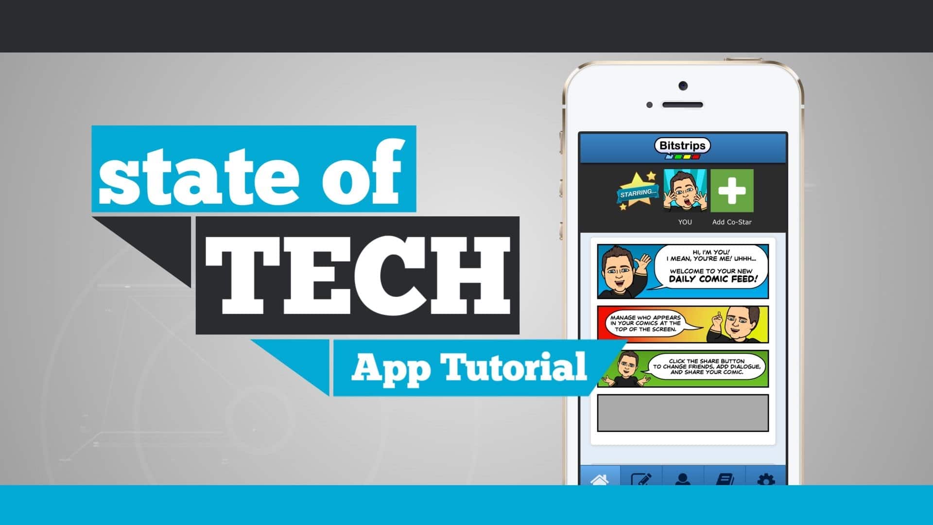 iPhone App Tutorial – Bitstrips iPhone App