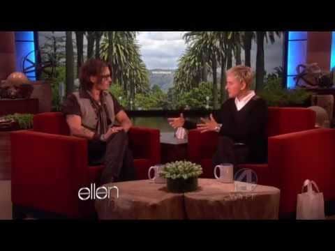 Johnny Depp on The Ellen DeGeneres Show – FULL INTERVIEW (2012/05/08)