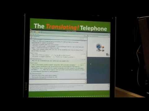 Microsoft Research Translating Telephone