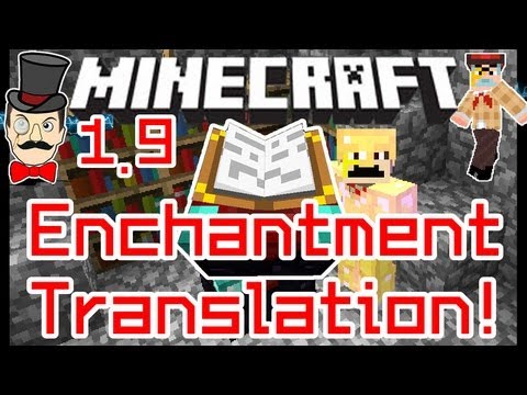 Minecraft Mods – ENCHANTMENT Decoder! Read Translated Enchanting Words !