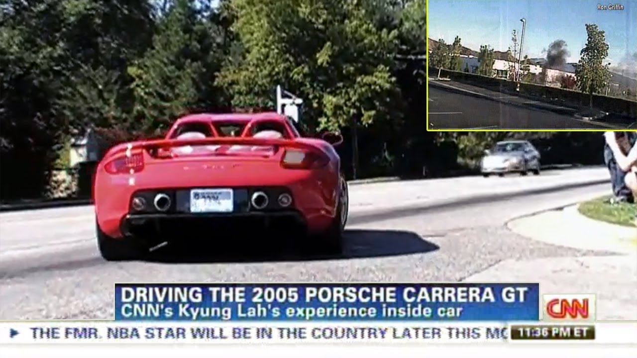 Paul Walker Car Crash NEW VIDEO – death scene Porsche GT crash on fire Caught on camera!