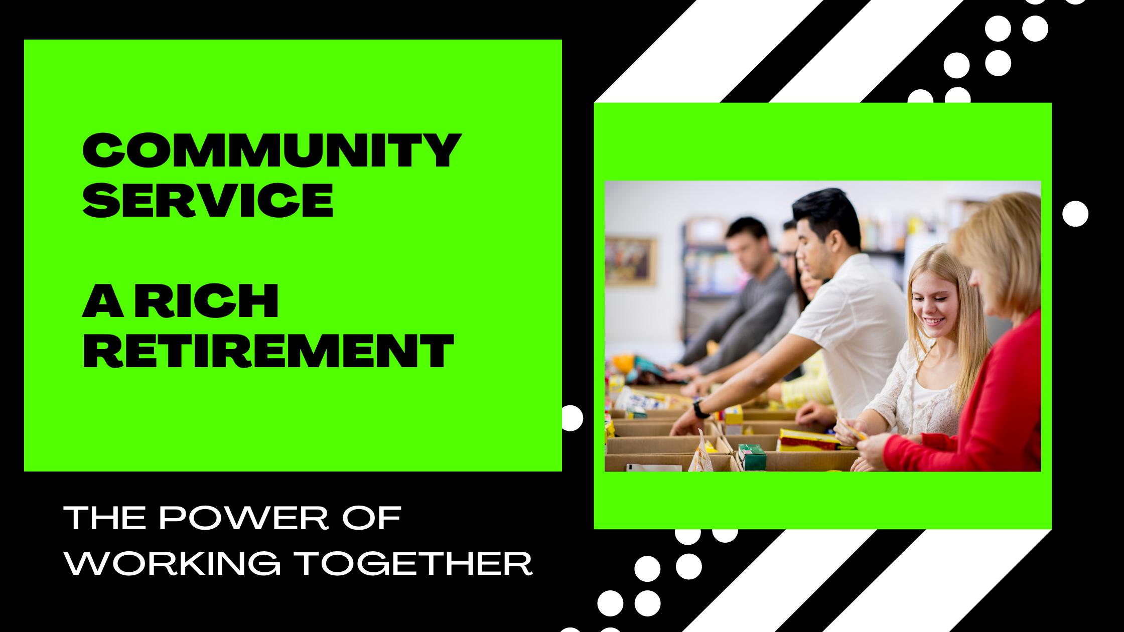 community service the power of working together