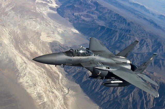 fighter jet, f 15 strike eagle, fighter plane