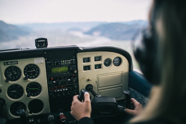 helicopter, cockpit, pilot