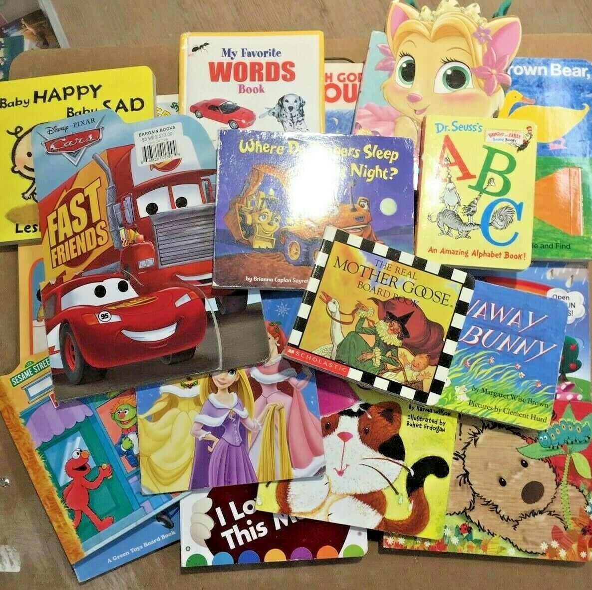 Lot of 20 - Board Books for Children's/ Kids/ Toddler/ Babies/Preschool/Daycare
