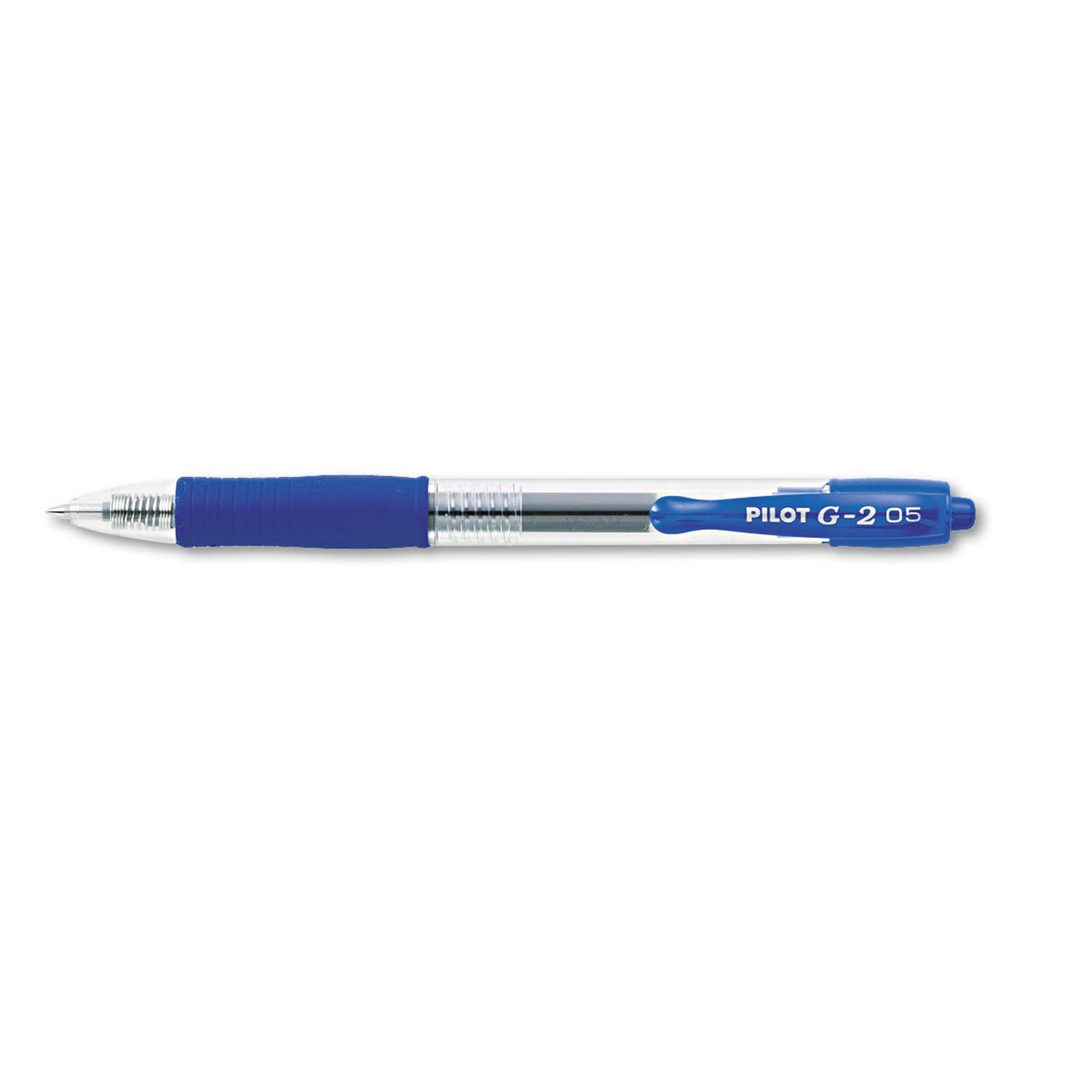 Pilot - G2 Gel Roller Ball, Retractable, Extra Fine, Blue - 12 Pens (V)