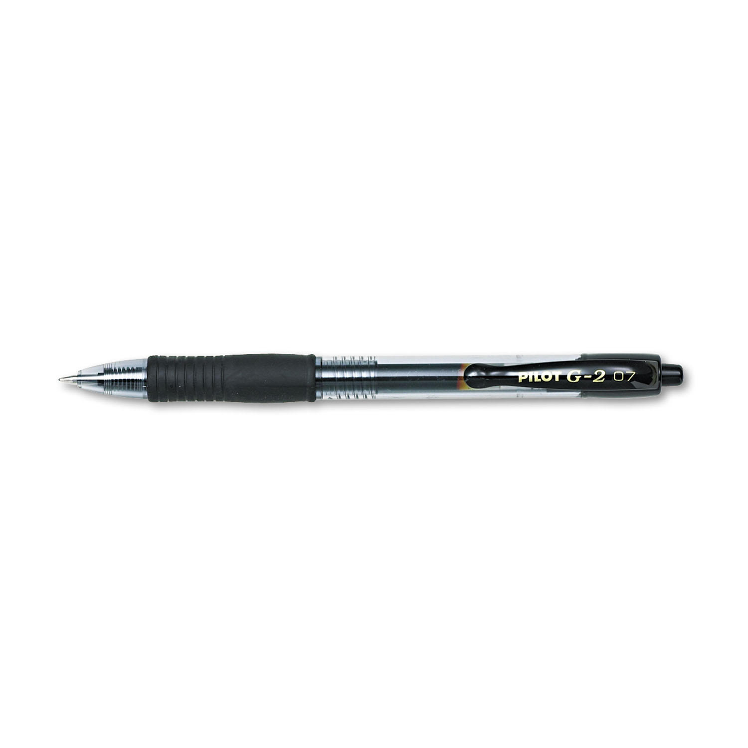 Pilot - G2 Gel Roller Ball, Retractable, Fine, Black - 12 Pens (P)