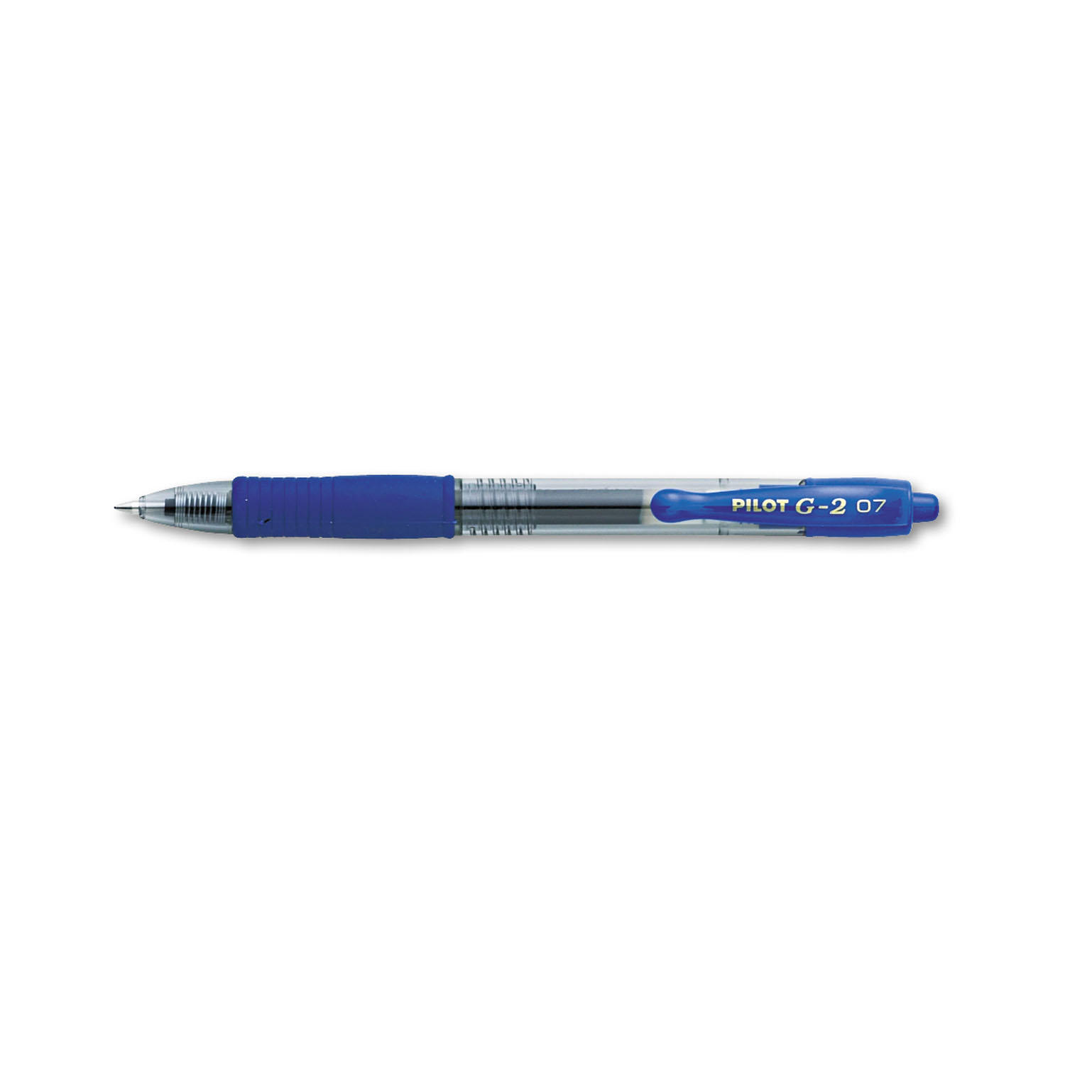 Pilot - G2 Gel Roller Ball, Retractable, Fine, Blue - 12 Pens (V)