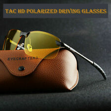 Tac HD+ Polarized Day Night Vision glasses Men Driving Pilot Aviator sunglasses