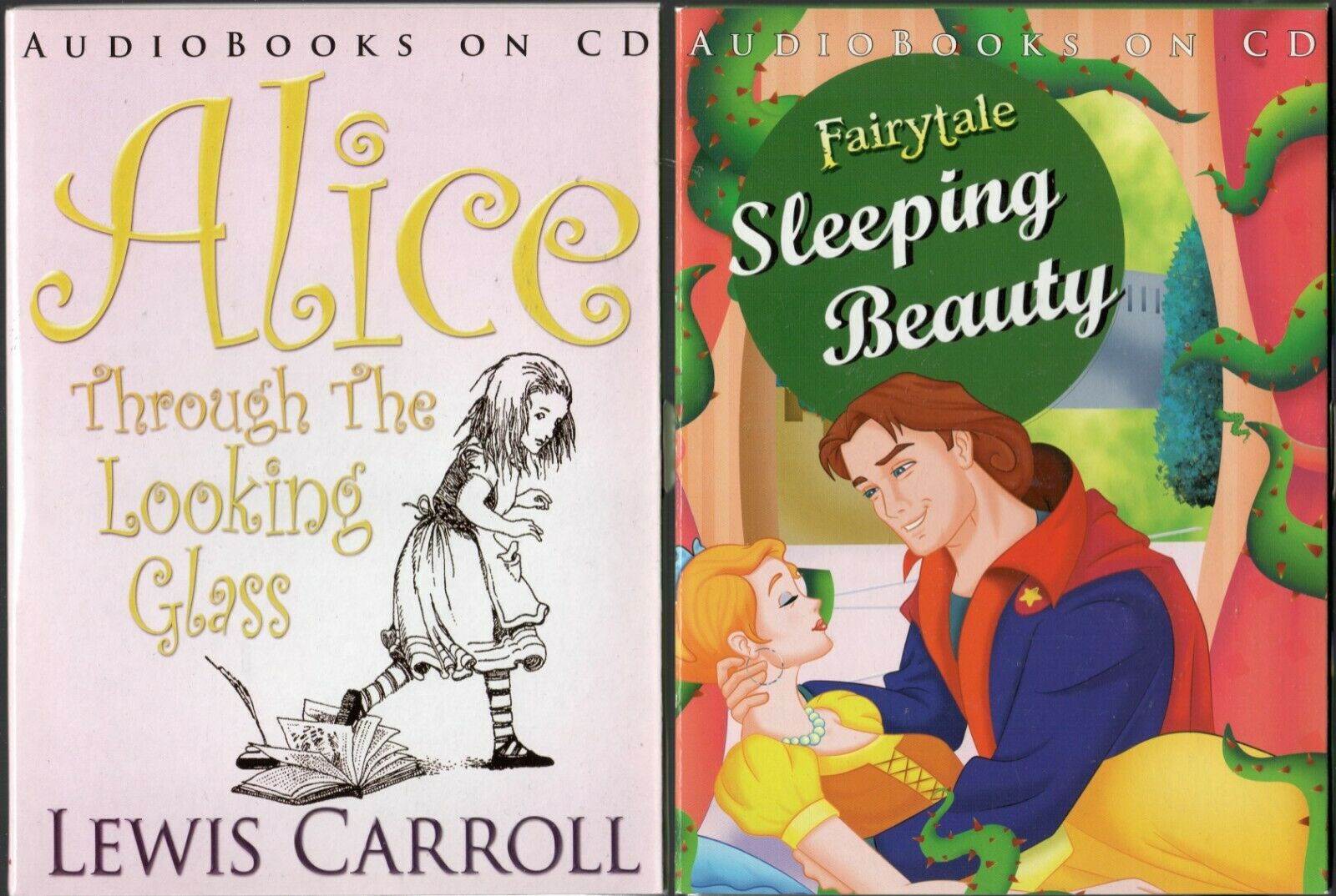 Alice Through the Looking Glass Audible Audiobook – Abridged + Sleeping Beauty