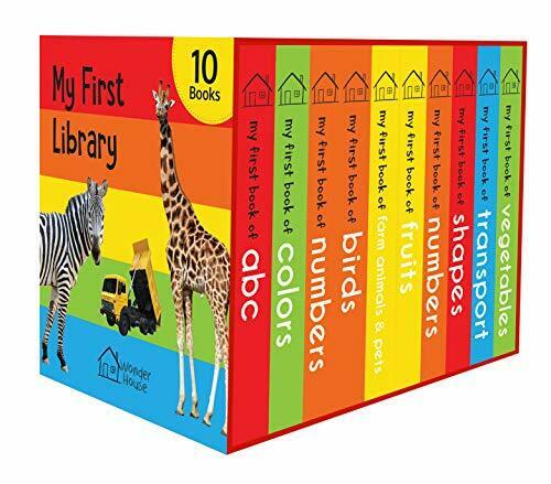 Educational Learning Book gift set of 10 for Toddlers Baby Kids 1 2 3 Years Old