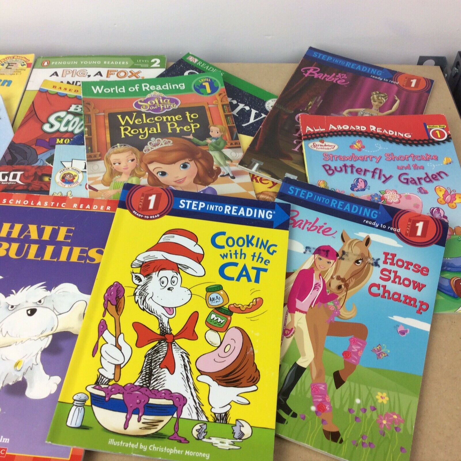 Lot of 10 I Can Read Child Beginning Readers Learn to Kids Books MIX UNSORTED
