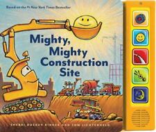 Mighty, Mighty Construction Site Sound Book [Books for 1 Year Olds, Interactive
