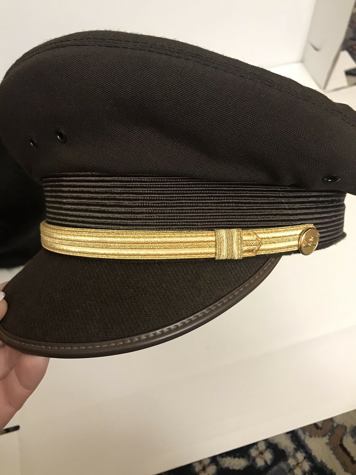 VTG Airline Pilot First Officer Hat superior uniform of Chicago USA 7 3/4